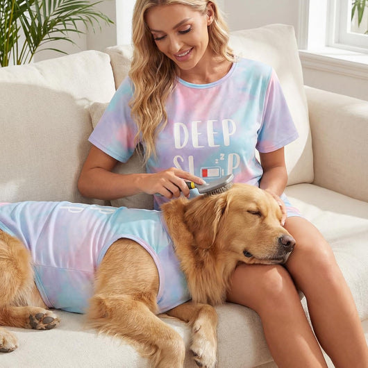 Matching Dog Owner Tie Dye Pet Shirt