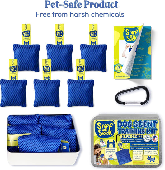 Nose Work Scent Training Kit For Focused Dogs