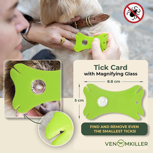 6-in-1 Tick Remover Kit for Dogs Cats
