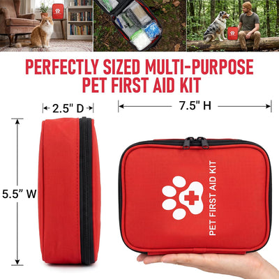 Portable Dog First Aid Kit for Travel