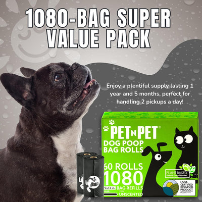 Puppy Poop Bags For Easy Everyday Walk Cleanup