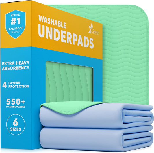 Washable Waterproof Dog Pee Pads Two-Pack 34x36