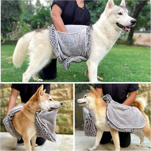 Extra Large Microfiber Dog Quick Dry Towel