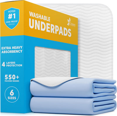 Washable Waterproof Dog Pee Pads Two-Pack 34x36