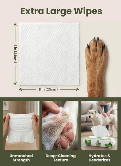 Puppy Cleaning Wipes For Fresh Everyday Cleanup