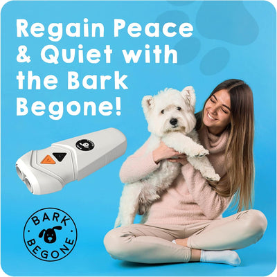 Ultrasonic Dog Bark Deterrent & Behavior Corrector I Rechargeable