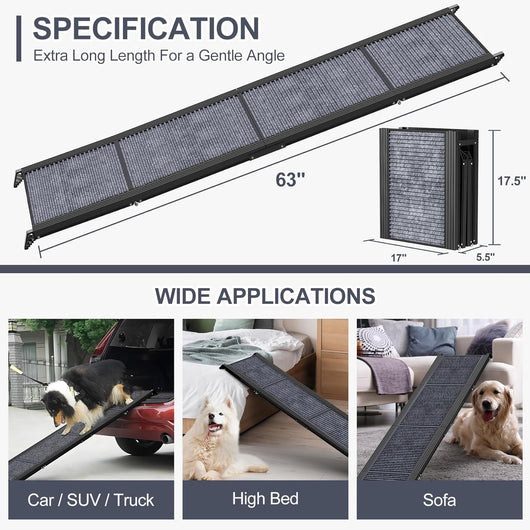 Portable Dog Car Ramp for Safer Adventures