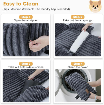 Dog Car Seat for Small Dogs | Travel Booster & Carrier
