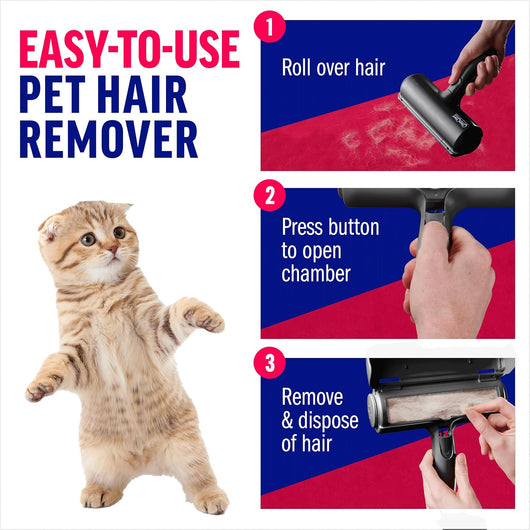 Reusable Pet Hair Remover Roller Brush