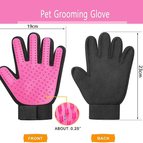 261-Tip Pet Grooming Glove