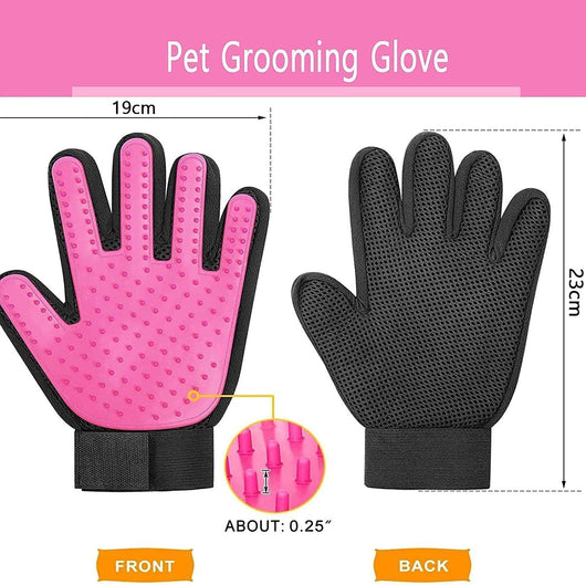 261-Tip Pet Grooming Glove