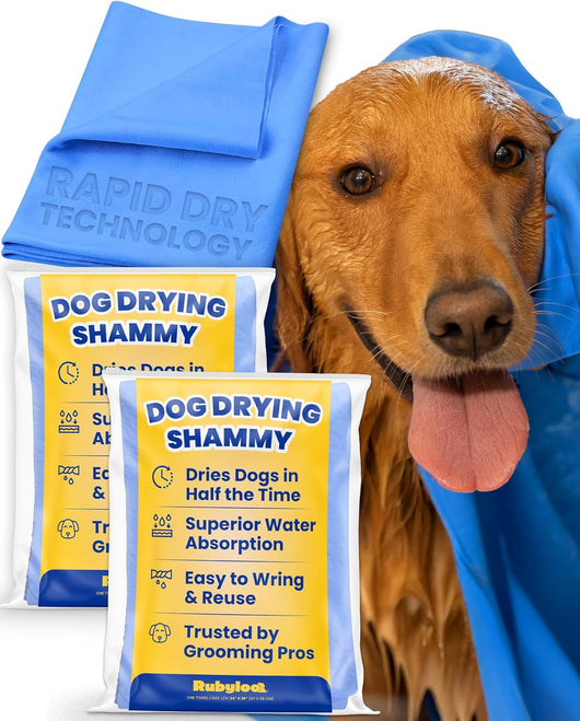 Large Shammy Dog Towel Quick Dry Chamois