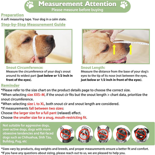 Soft Mesh Dog Muzzle for Gentle Training