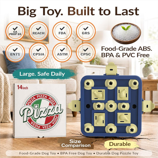 Dog Puzzle Toy For Smarter Calmer Dogs