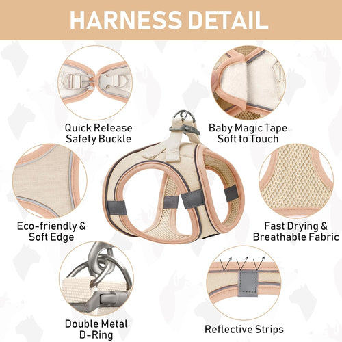 No Pull Dog Harness Set