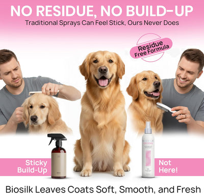 BioSilk Dog Detangling I Shine Therapy Spray