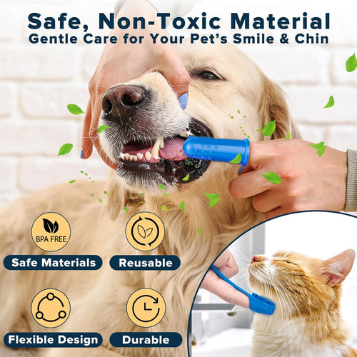 6-Piece Silicone Pet Grooming Kit