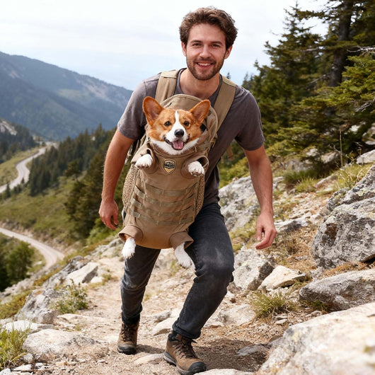 Dog Carrier Backpack | Tactical Pet Backpack for Medium Large Dogs