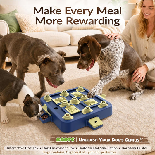 Dog Puzzle Toy For Smarter Calmer Dogs