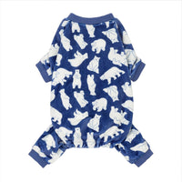 Cozy Bear Velvet Pajamas for Dogs
