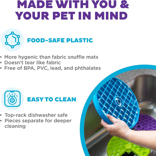3-in-1 Dog Puzzle Feeder