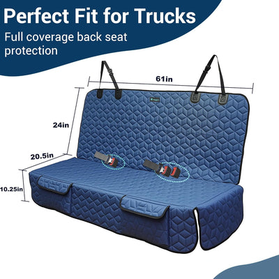 Dog Car Seat Cover Heavy Duty Truck Protector