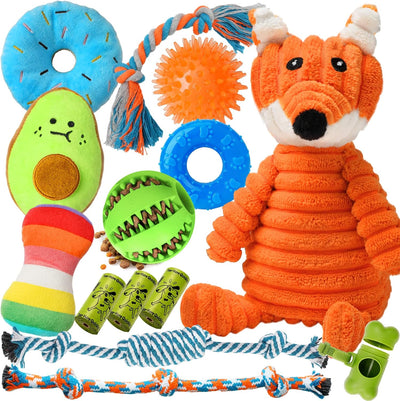 Puppy Teething Toy Set For Fun Healthy Chewing