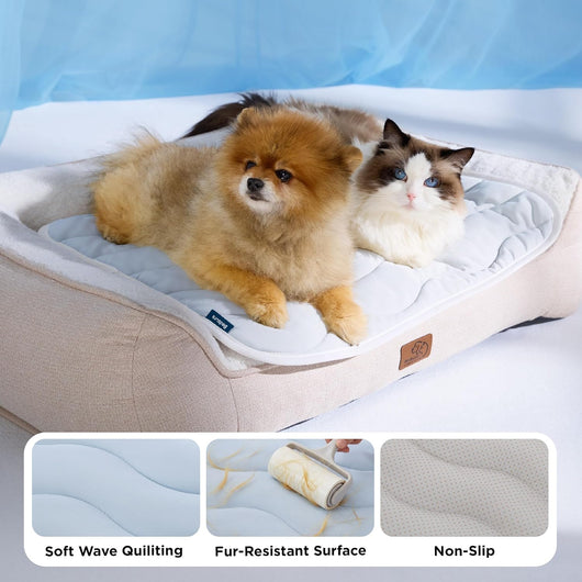 Bedsure Cooling Dog Mat For Crate Comfort