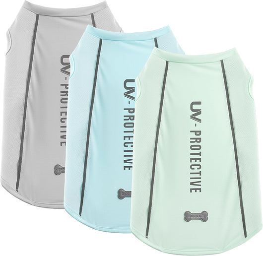 3-Pack Dog Cooling Shirt I UV Protection Reflective