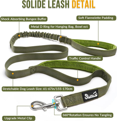 Reflective Tactical No-Pull Dog Harness and Leash