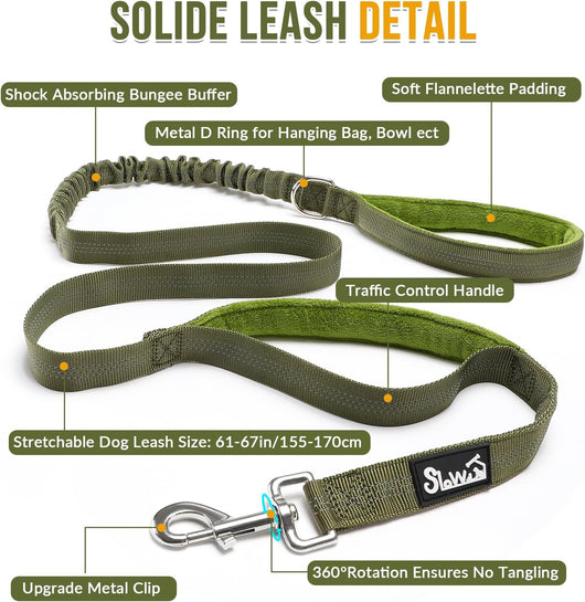 Reflective Tactical No-Pull Dog Harness and Leash