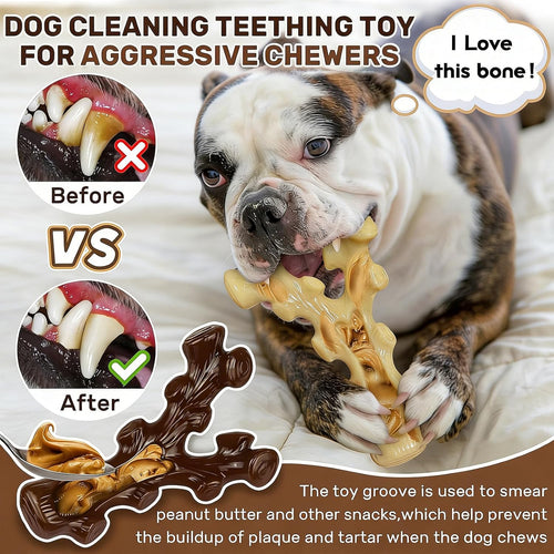 Indestructible Nylon Chew Toys 2-Pack