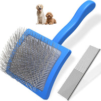 Professional Dog Grooming Brush And Comb Set