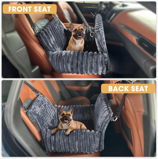 Dog Car Seat for Small Dogs | Travel Booster & Carrier