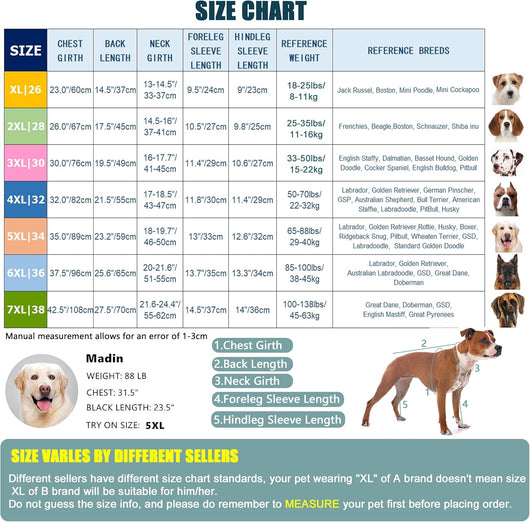 Big Dog Breathable Dog Jumpsuit I Pink