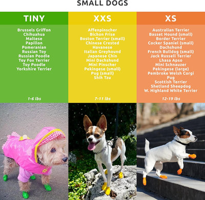 Rubber Dog Boots | Waterproof Anti-Slip All Weather Paw Shoes