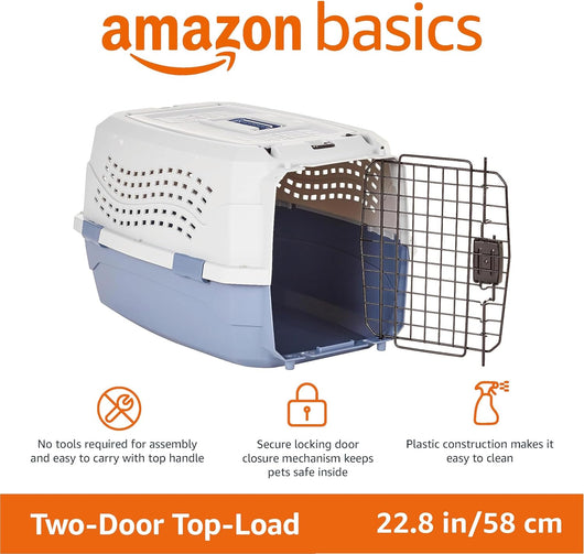 Portable Hard-Sided Dog Travel Carrier