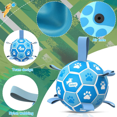 Dog Soccer Ball 6" I Blue Ball toy