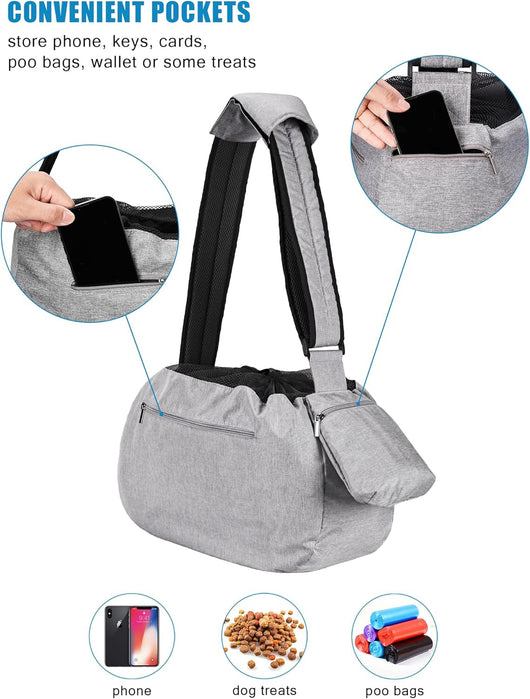 Extra-Large Hands-Free Dog Sling Carrier