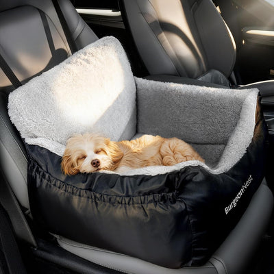 Cozy Washable Dog Car Booster Seat Bed