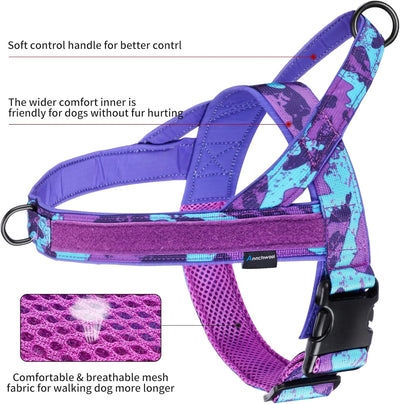 No Pull Adjustable Dog Training Harness with Handle