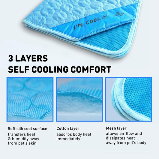 Inspector Tail Cooling Dog Mat For Travel