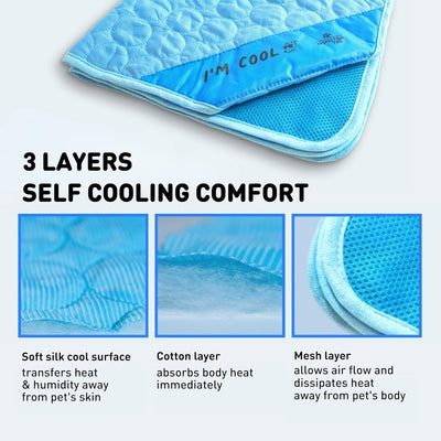 Inspector Tail Cooling Dog Mat For Travel