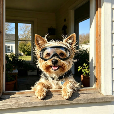 UV Protection | Clear Dog Goggles