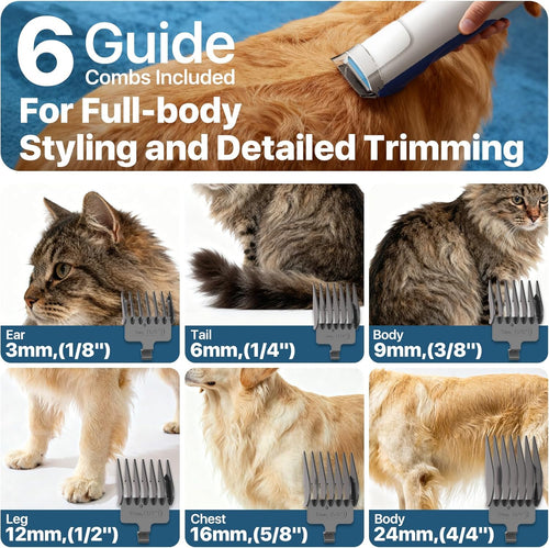 buenkee Dog Grooming Vacuum Clipper Kit