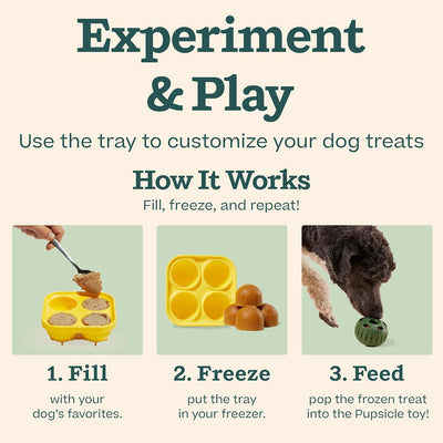 Refillable Frozen Treat Toy for Large Dogs
