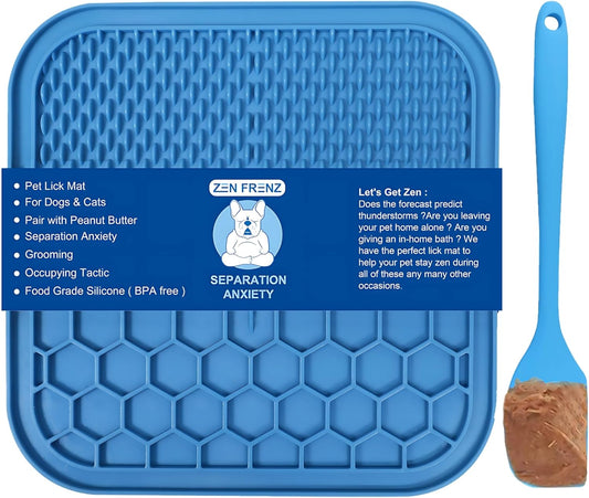 Dog Lick Mat with Spatula