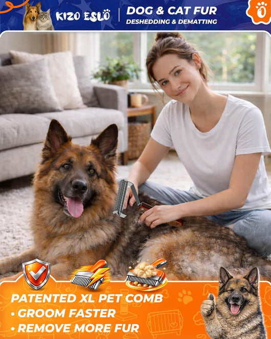 Extra Large Undercoat Rake for Dogs