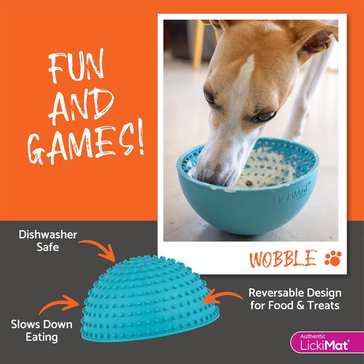 Dog Lick Mat Slow Feeder Bowl