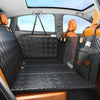 Hard Bottom Dog Car Seat Cover With Expanded Space